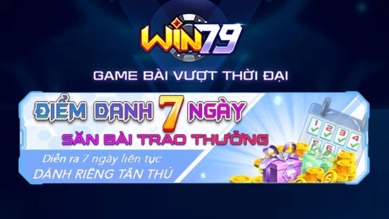 Sự kiện điểm danh liên tiếp 7 ngày săn bài trao thưởng